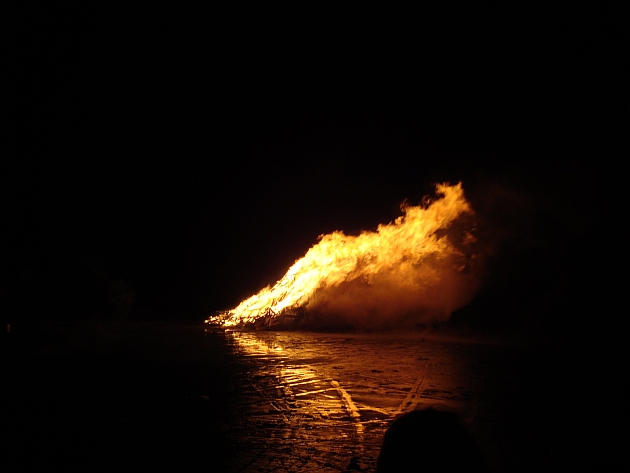 hoylake bonfire