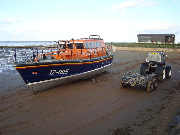 lifeboat beached