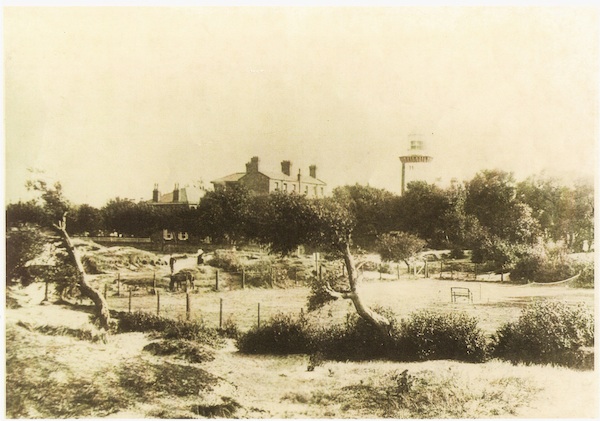 lighthouse rear view