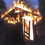 shed fire