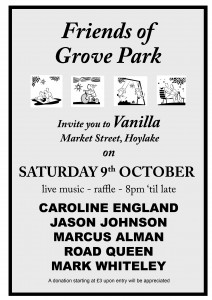 Grove Park poster