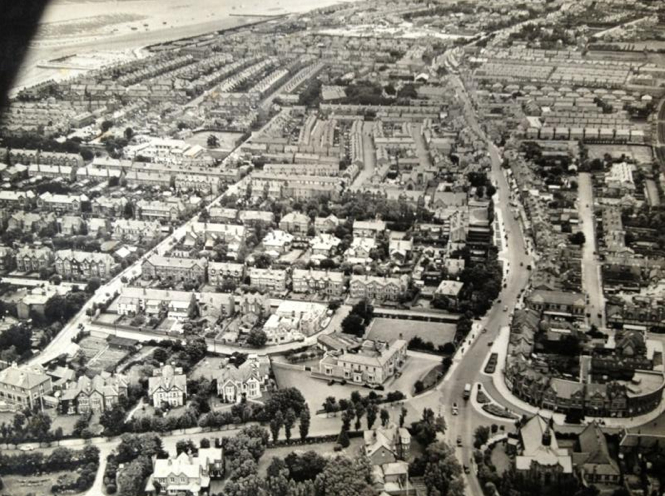 Friday Photo Old Hoylake From The Air Hoylakejunction Com