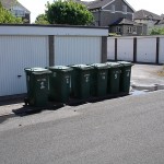 wheelie bins