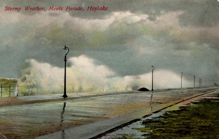 Stormy Weather Meols Parade Hoylake-740