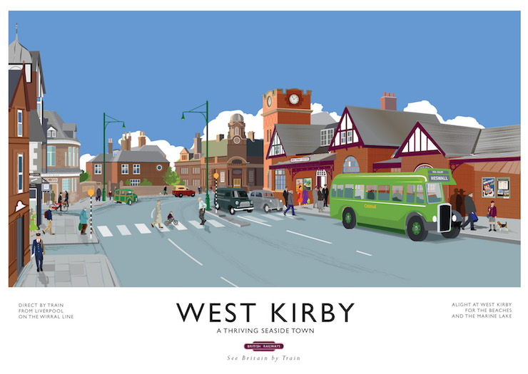 West Kirby Poster