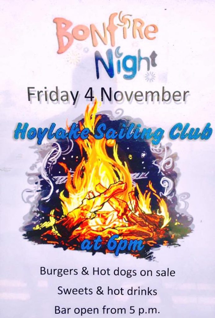 hoylake bonfire