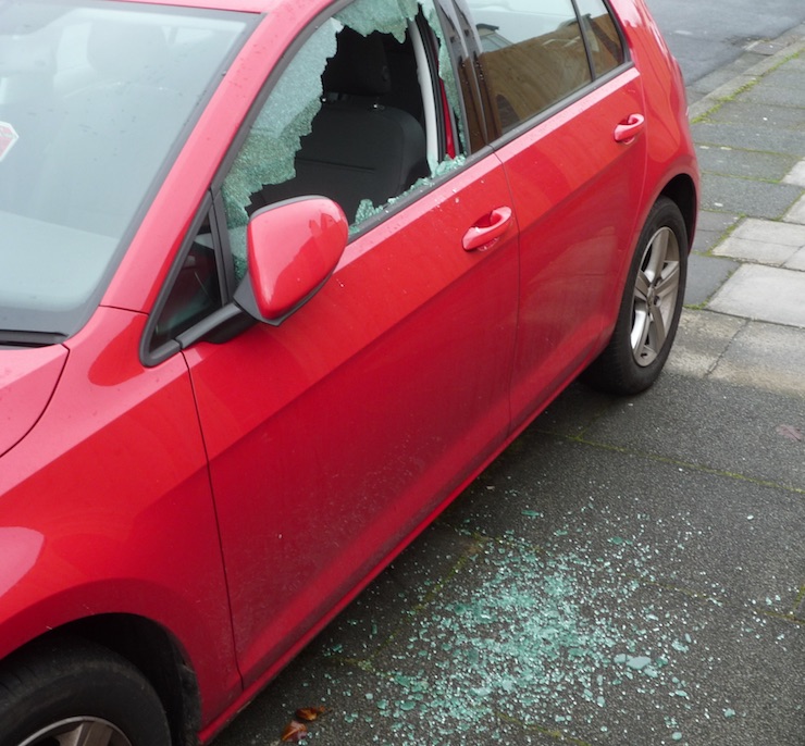 car window smash